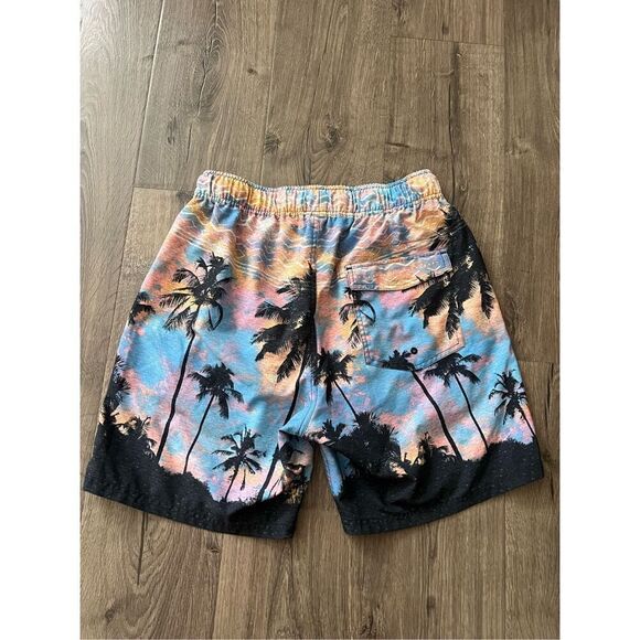OCEAN CURRENT Men’s swim trunks palm trees sz. XL - Picture 2 of 4